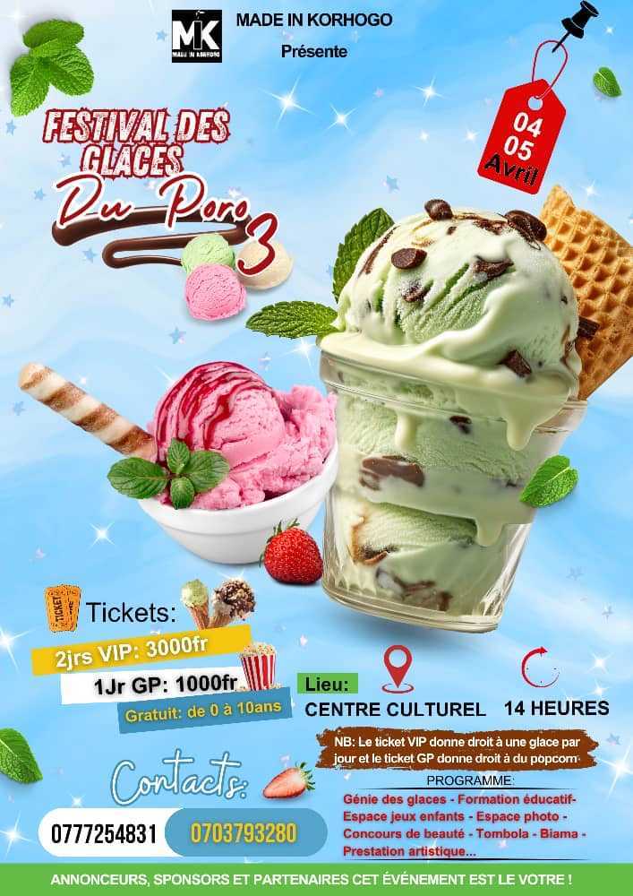Festival des Glaces du Poro édition 3