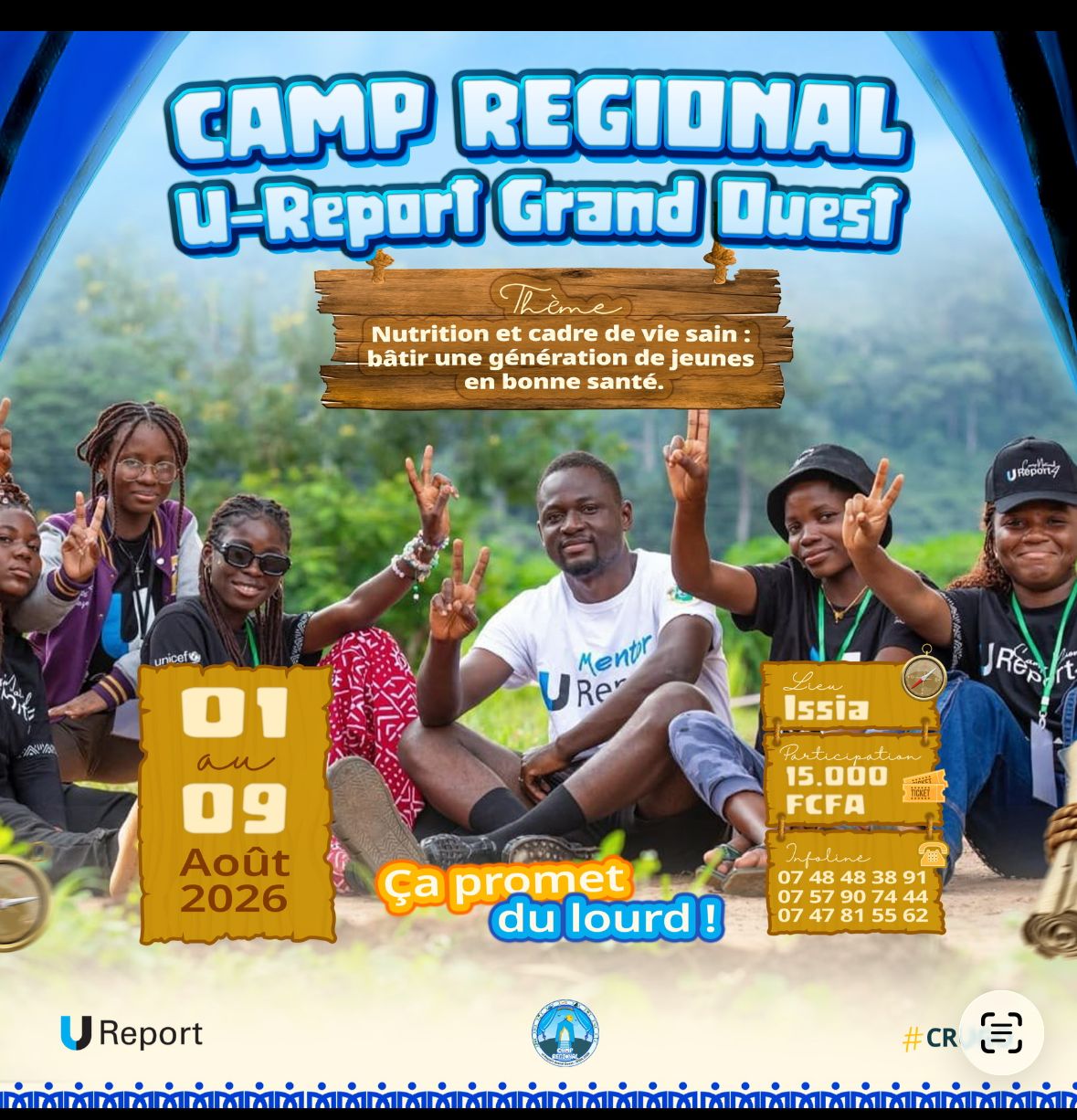 Image de Camp Régional U-Report Côte d'Ivoire Grand Ouest 